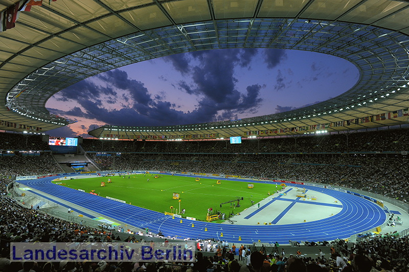 Eröffnungsfeier der 12. IAAF-Leichtathletik Weltmeisterschaften 
Berlin 2009 im Olympiastadion, 15. August 2009