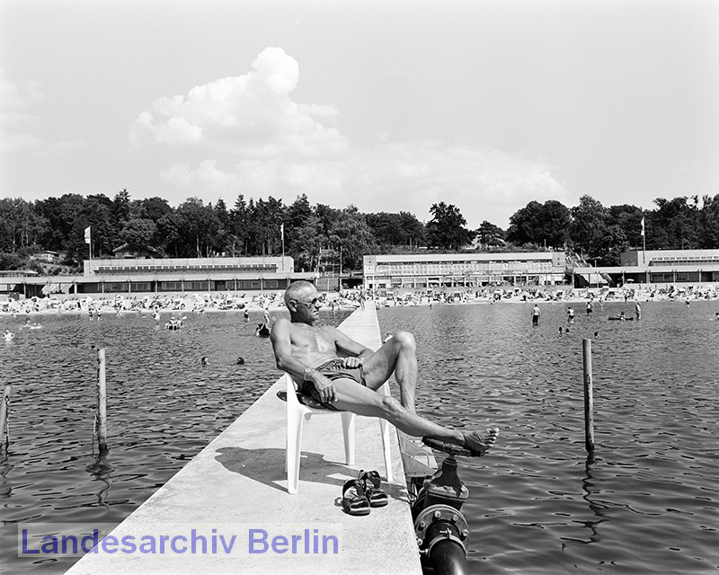 Strandbad Wannsee (Berlin-Zehlendorf), 15. Juli 2005