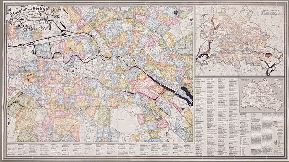 Kiezplan von Berlin von 2021