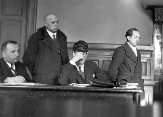 Max Klante vor Gericht, 1932